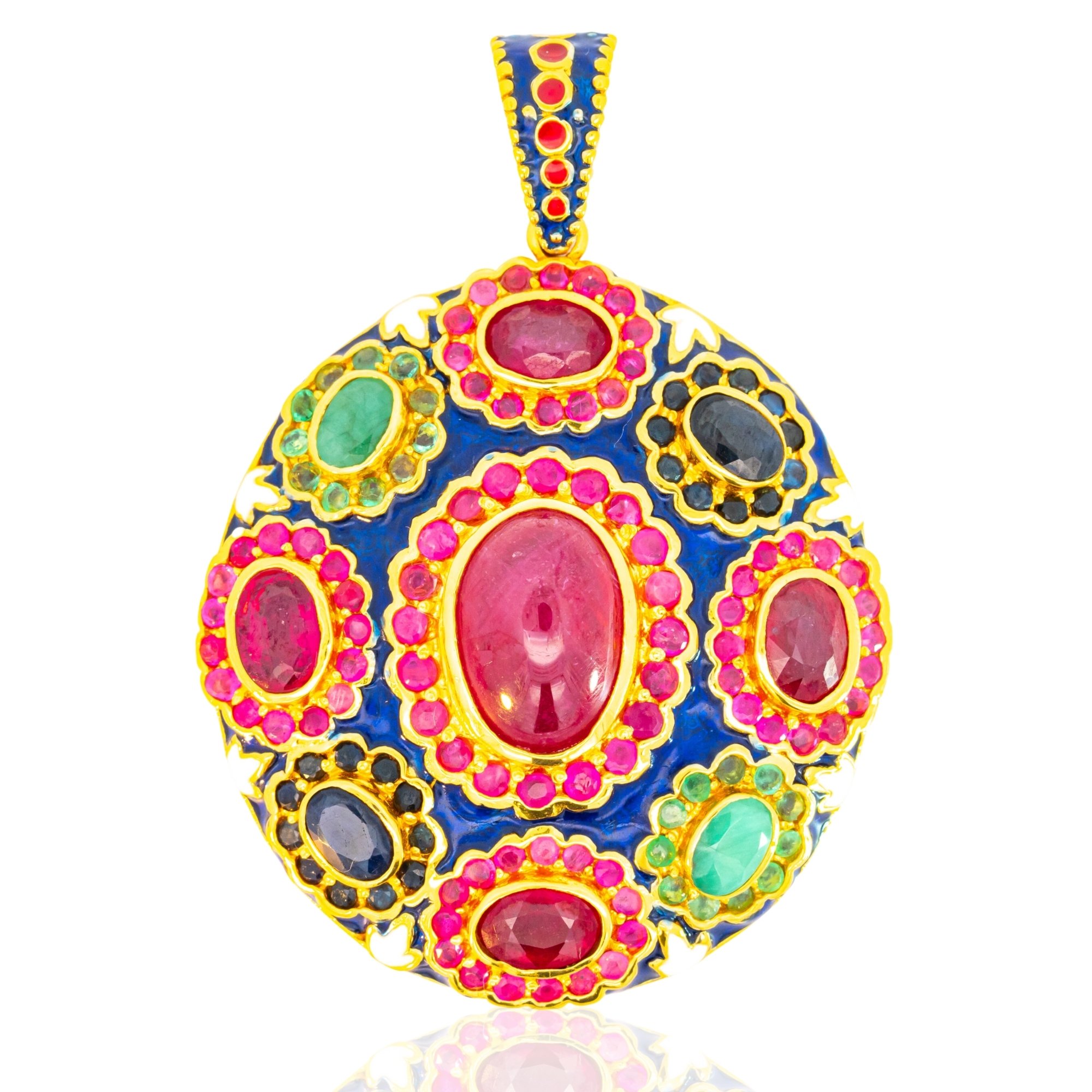 P0010 Ruby(MX) , Blue Topaz (MXQ)