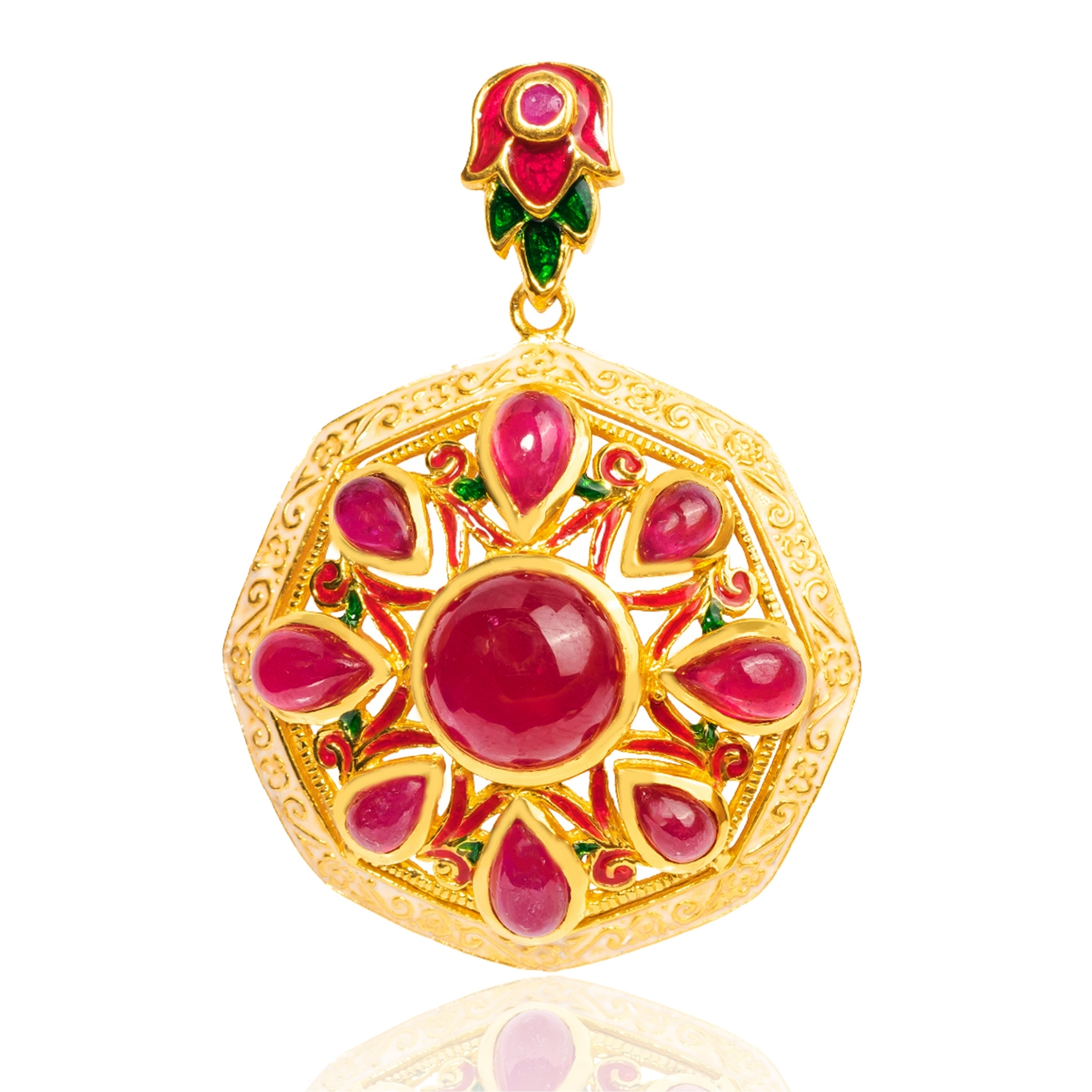 P0076 Ruby , Blue Topaz , Citrine , Green Agate , Golden Rutilated Quartz , Sapphire